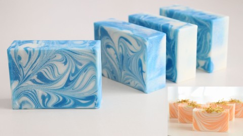 はじめての手作りデザイン石けん（Cold process法）Design soap of the beginner